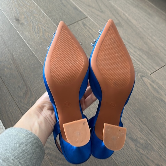 🌟 HOST PICK 🌟 Brand New Blue Slingbacks - Picture 5 of 9